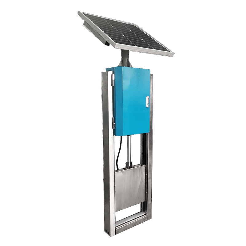 智能測(cè)控一體化閘門槽閘智慧農(nóng)業(yè)農(nóng)田稻田灌溉太陽能遠(yuǎn)程控制水閘